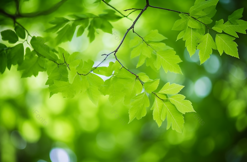 森林绿叶树枝环境植物唯美背景,高清,摄影图,摄影图片,图片大全,摄影图免费下载